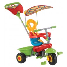 Детский трехколесный велосипед 3в1 Smart Trike Fresh (зелено-красный)